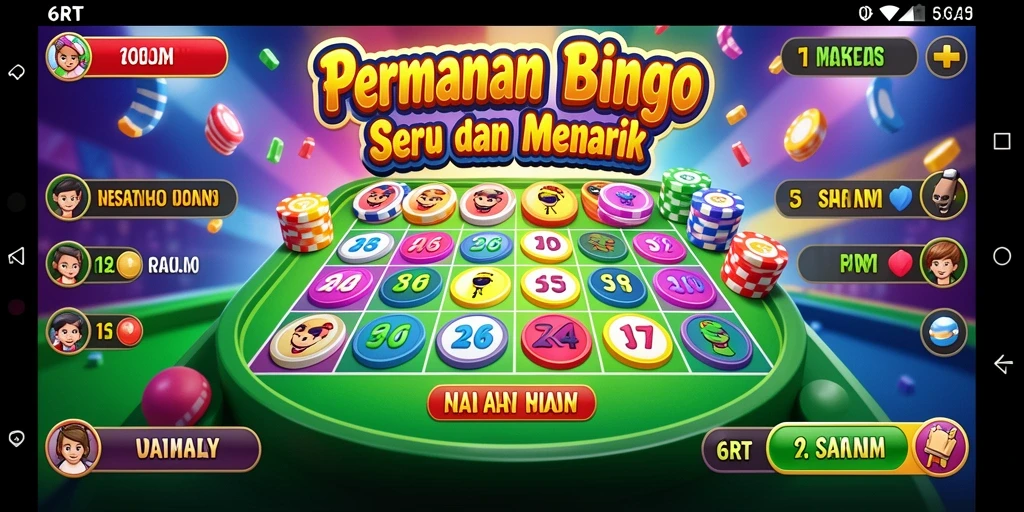 Tangkapan layar 6RT menampilkan momen seru permainan Bingo.