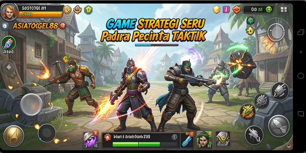 Screenshot gameplay strategi ASIATOGEL88 yang penuh aksi dan taktik.