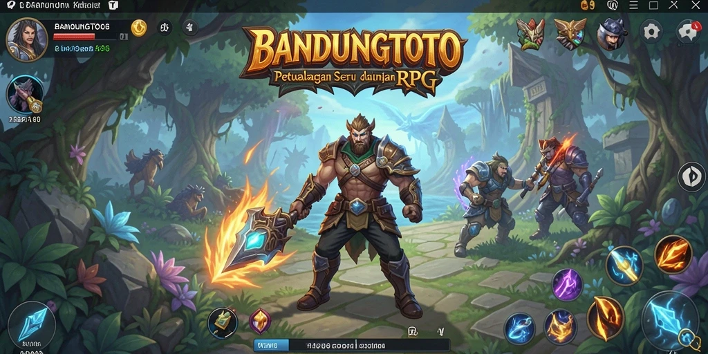 Gameplay seru dalam dunia RPG yang menantang.