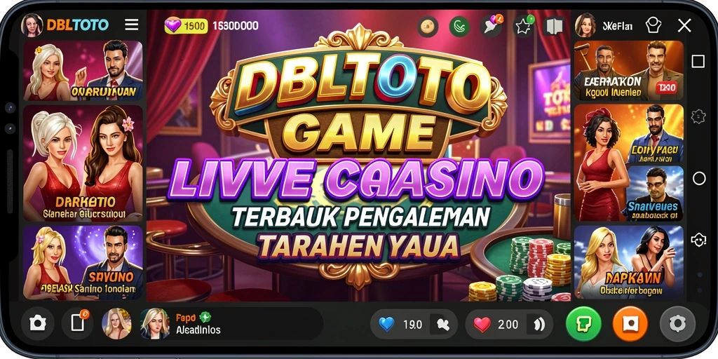 Gameplay Live Casino yang seru dan interaktif di DBLTOTO.