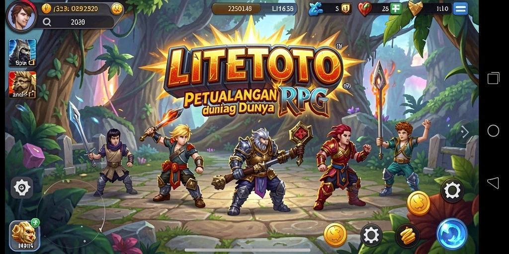 Tampilan gameplay LITETOTO yang menarik dan penuh aksi.