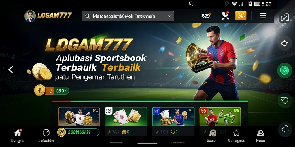 Tampilan gameplay LOGAM777 yang menarik dan interaktif.