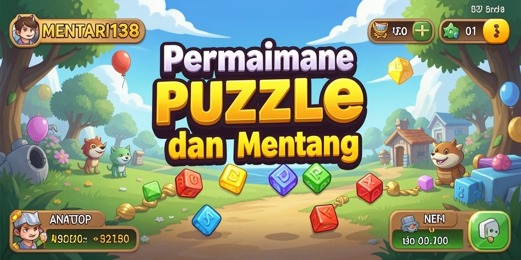 Screenshot gameplay <strong>MENTARI138</strong> menampilkan teka-teki menarik.