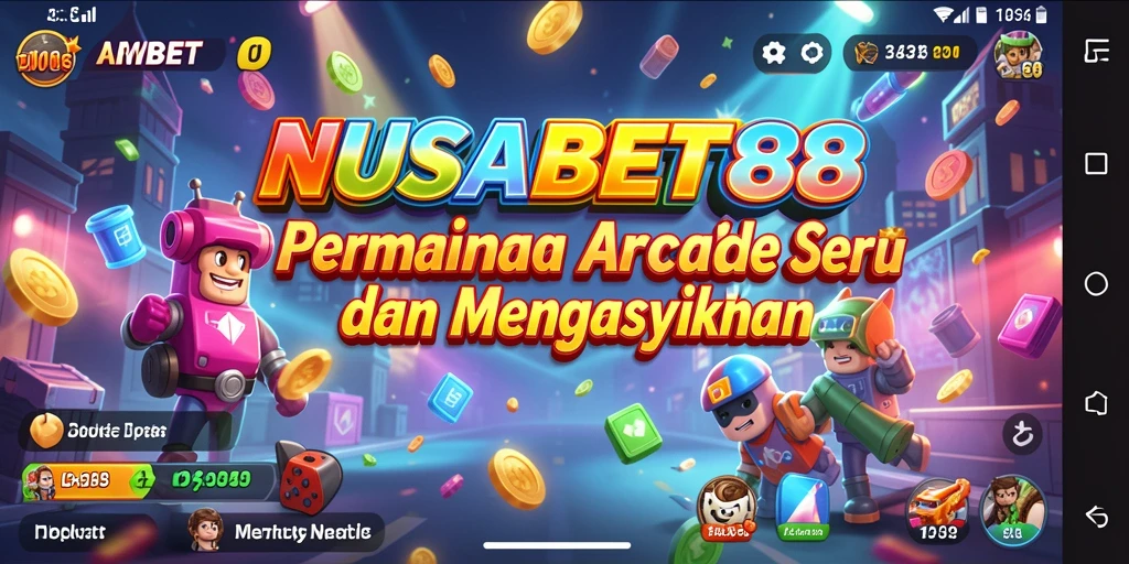 Tampilan utama gameplay <strong>NUSABET88</strong> dengan berbagai tantangan seru.
