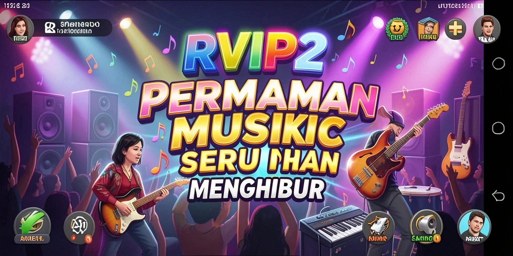 Tampilan gameplay RVIP2 yang menarik dan penuh warna.