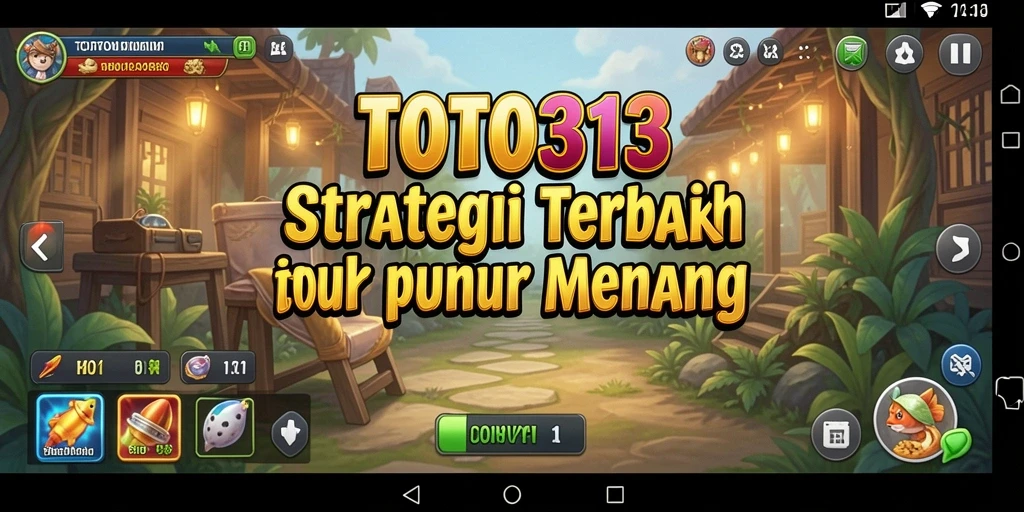 Gameplay TOTO313 yang menarik dan penuh strategi.